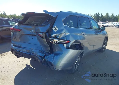 2021 Toyota Highlander Xle из США, поврежденный, VIN 5TDGZRBHXMS068966